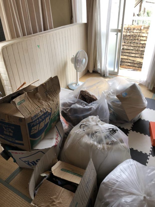 【十和田市】アパート一室分の不用品回収