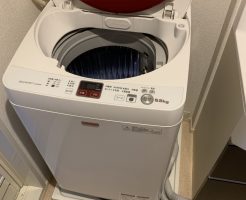【草津市】洗濯機1台の回収　お客様の声