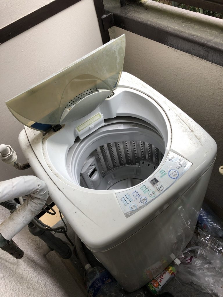 【大津市追分町】洗濯機とデスクトップPCの不用品回収・処分ご依頼
