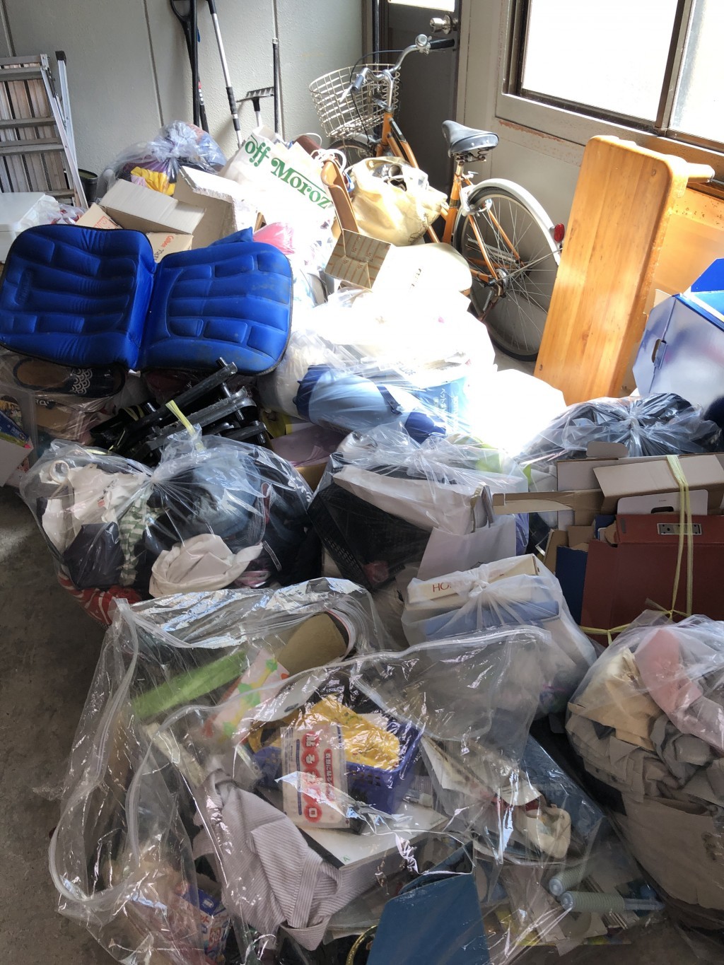 【厚木市】2トントラック1台分の出張回収・処分ご依頼