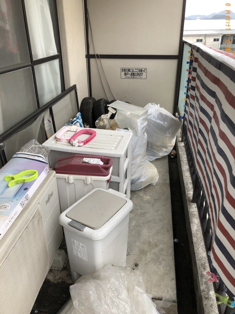 【栗東市】軽トラック1台程度の出張不用品の回収・処分ご依頼