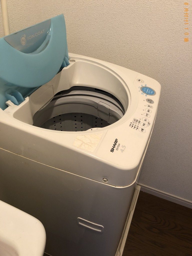【長浜市口分田町】洗濯機、電子レンジ、冷蔵庫の回収・処分ご依頼