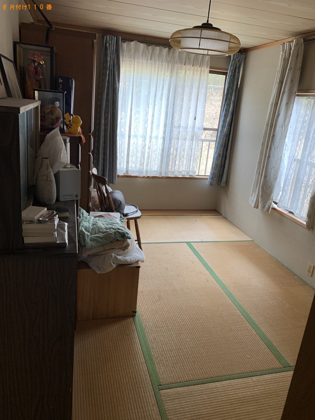 【鶴ヶ島市】シングルベッド、テーブル、椅子、タンス等の回収・処分