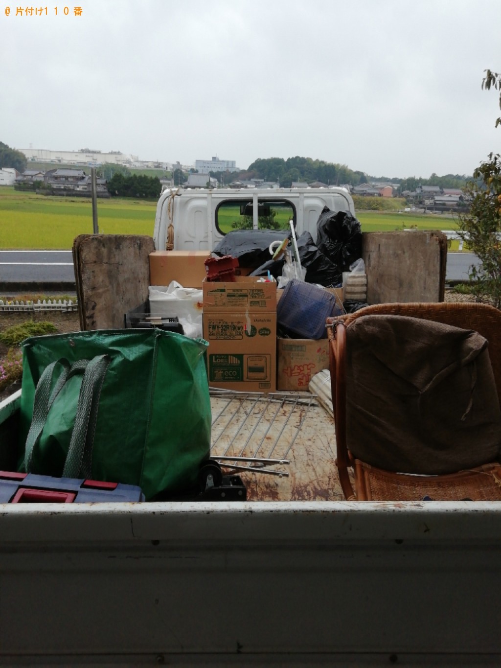 【甲賀市水口町】水槽、椅子等の回収・処分ご依頼　お客様の声