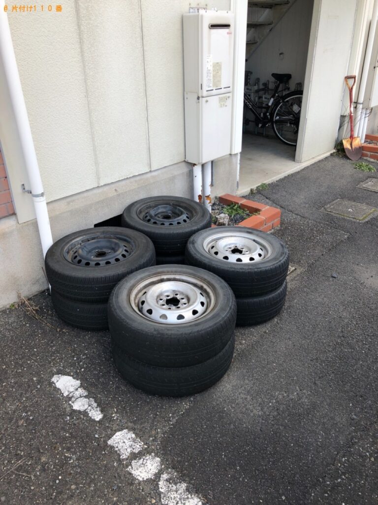 【蒲生郡日野町】自動車タイヤの回収・処分ご依頼　お客様の声