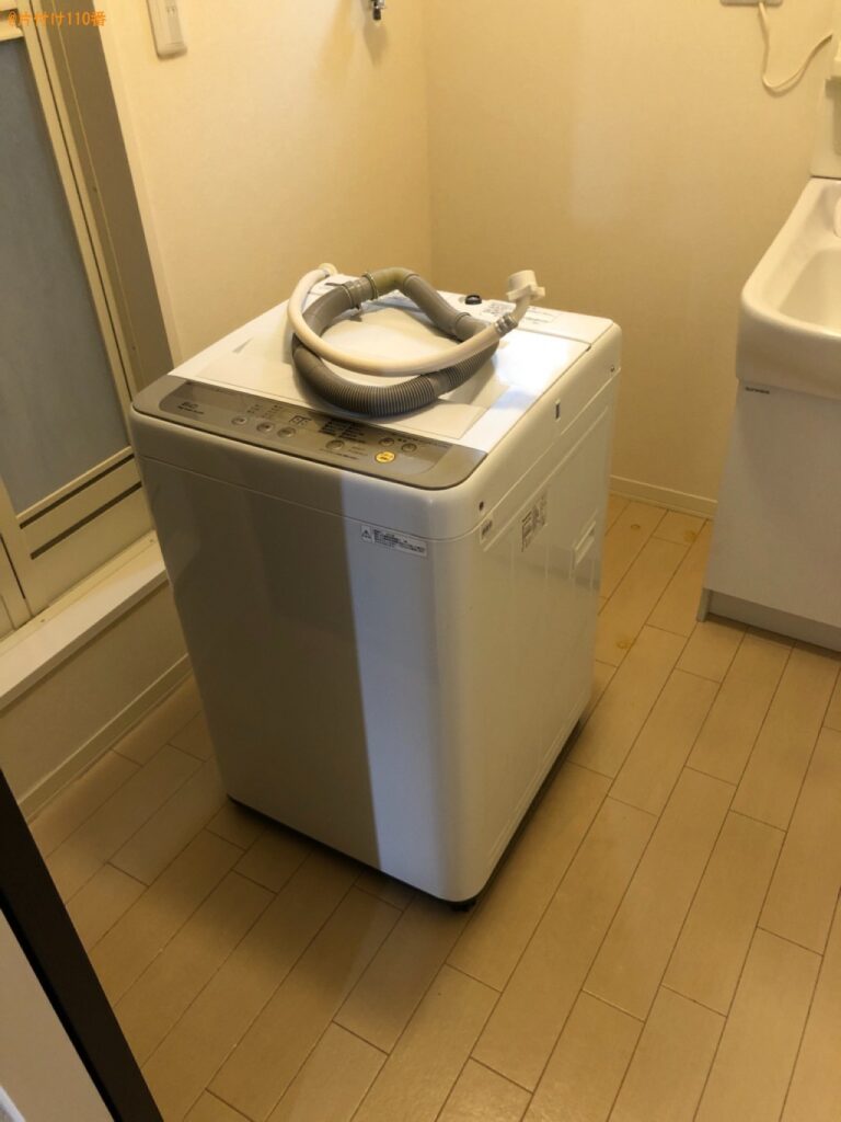 【東近江市】冷蔵庫、洗濯機、こたつ、カラーボックス、椅子等の回収