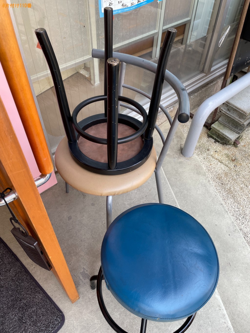【草津市】二人用ダイニングテーブル、椅子、テーブルの回収・処分
