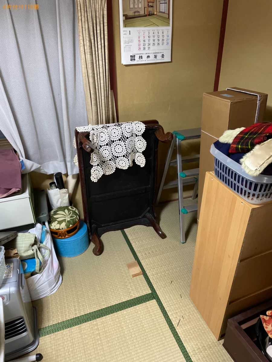 【近江八幡市加茂町】カラーボックス、タンス、電子ピアノ等の回収