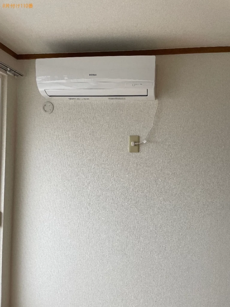【大津市】家庭用エアコンの回収・処分ご依頼　お客様の声