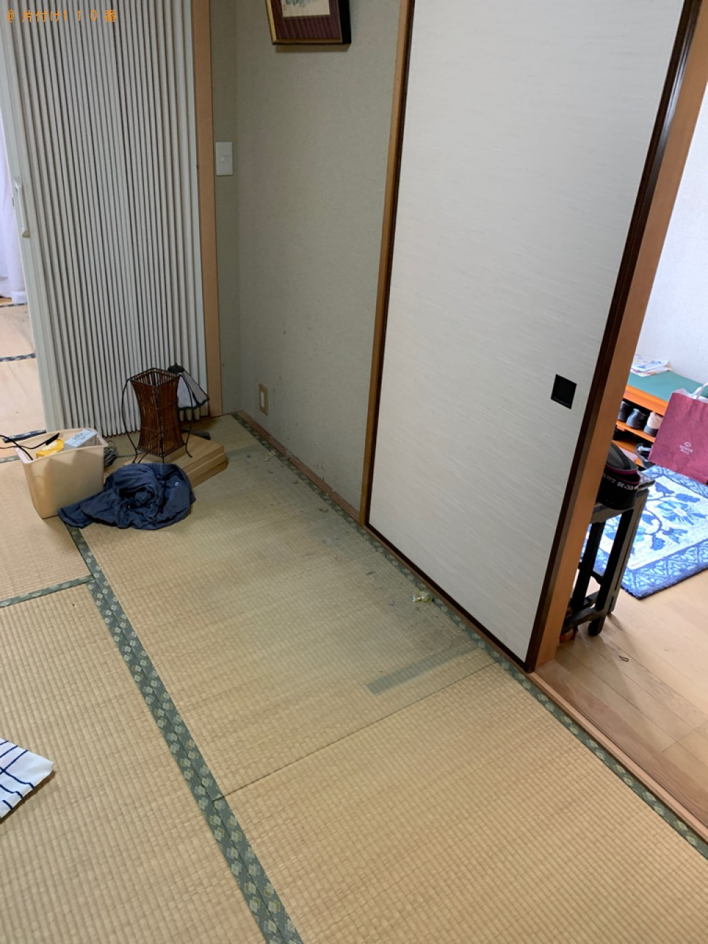 【大津市】折り畳みベッド、テーブル、オルガン、ヒーター等の回収