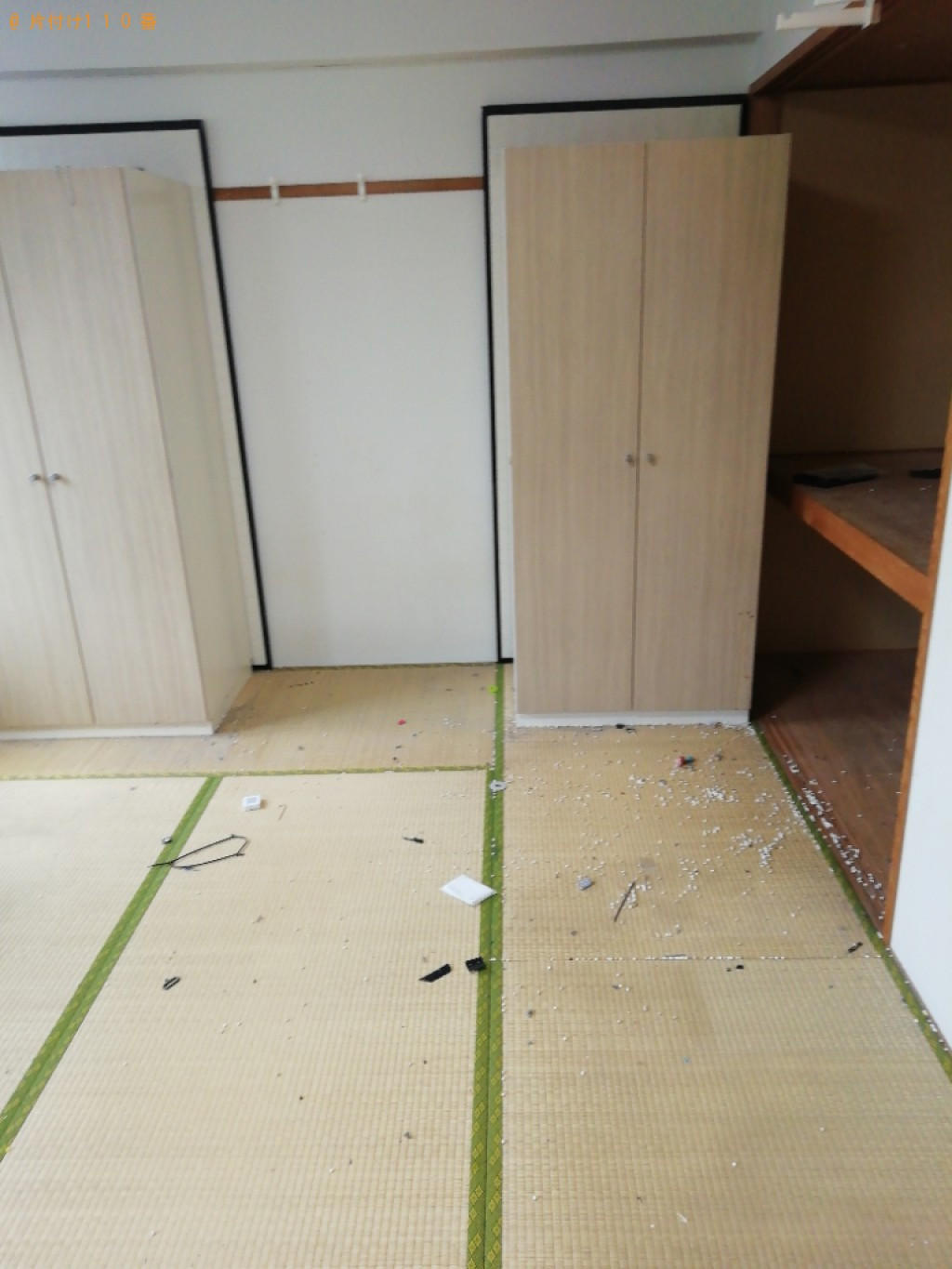 【長浜市小谷丁野町】冷蔵庫、本棚、椅子、サーキュレーター等の回収