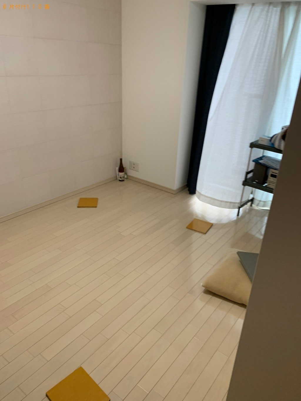 【大津市】マットレス付きダブルベッドの回収・処分ご依頼