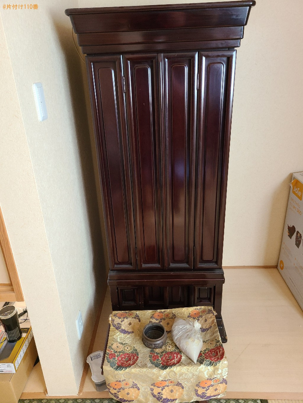 仏壇の回収・処分ご依頼　お客様の声