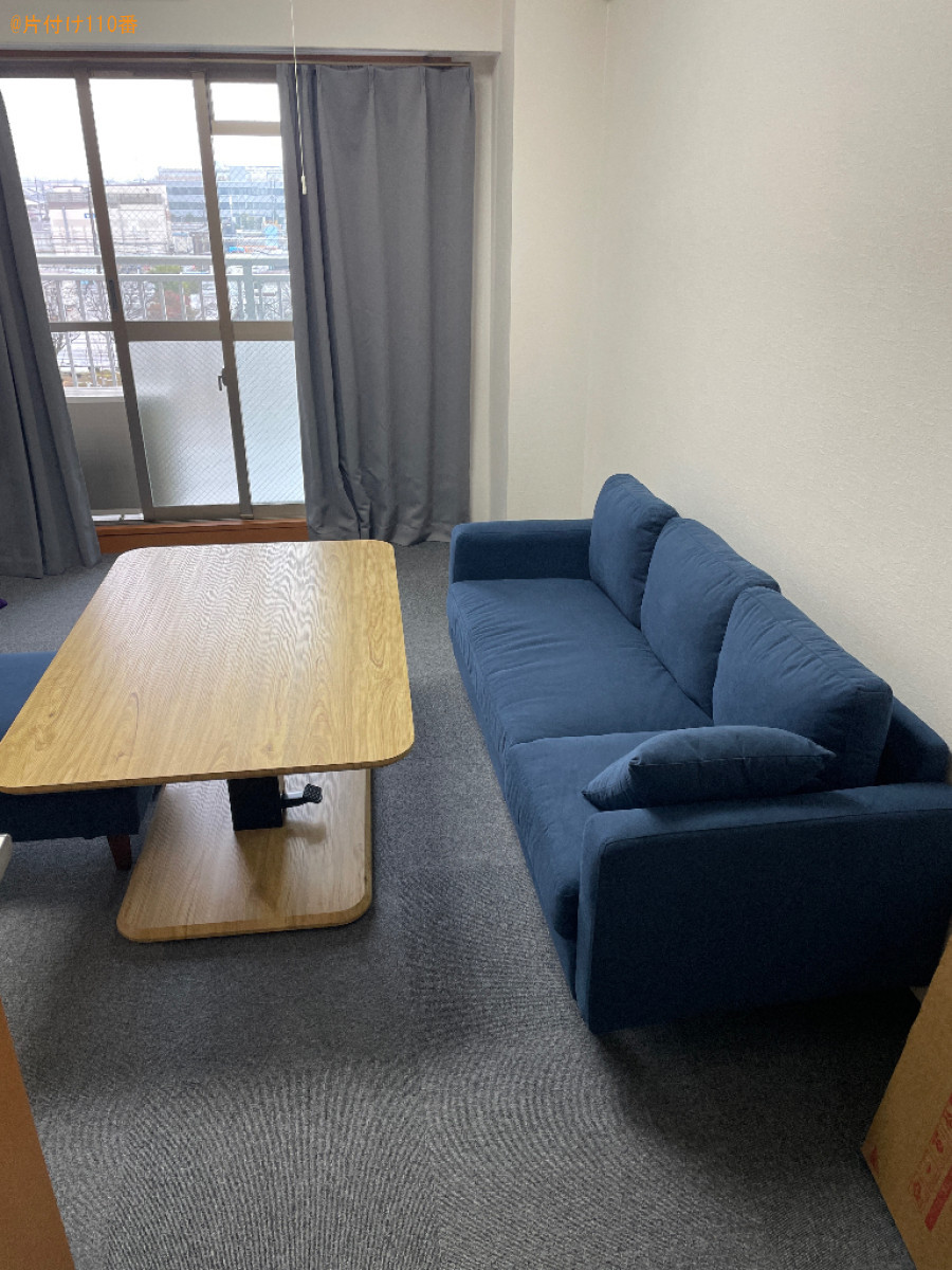 【守山市】テーブル、ソファーの組み立て作業ご依頼 お客様の声